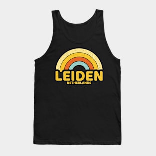 Retro Leiden Netherlands Tank Top